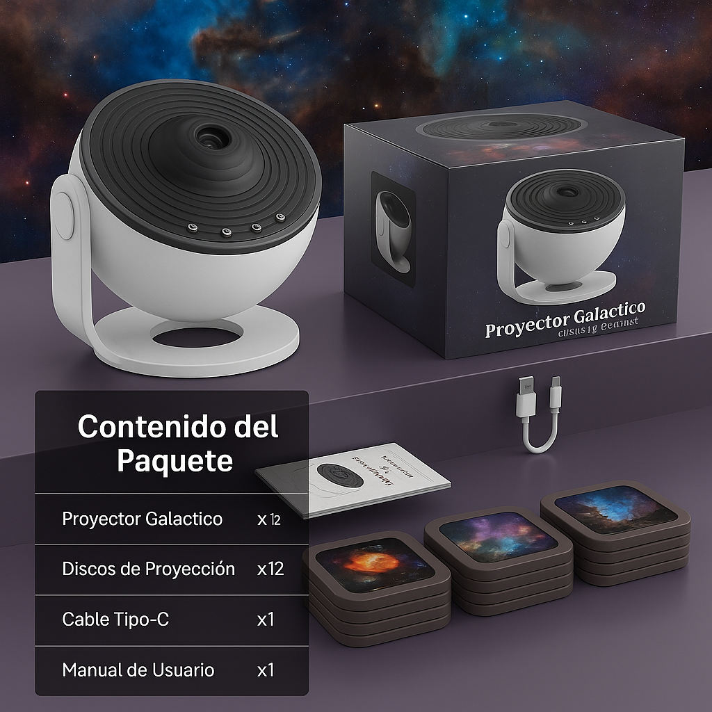 Skylight™ Convierte tu habitación en un universo de estrellas - EBOOK GRATIS